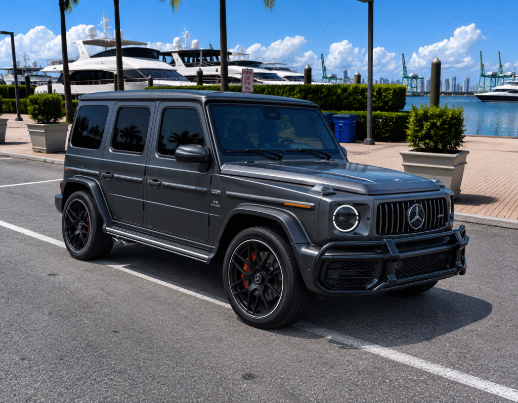 Rent Mercedes G63 in Miami,. Exotic Miami Car Rental, EMCR Miami